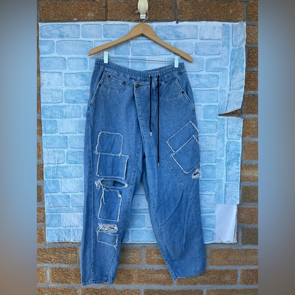 Maison Mihara Yasuhiro Denim Pants size 46/large - Picture 1 of 16